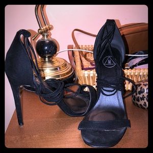 Black heels